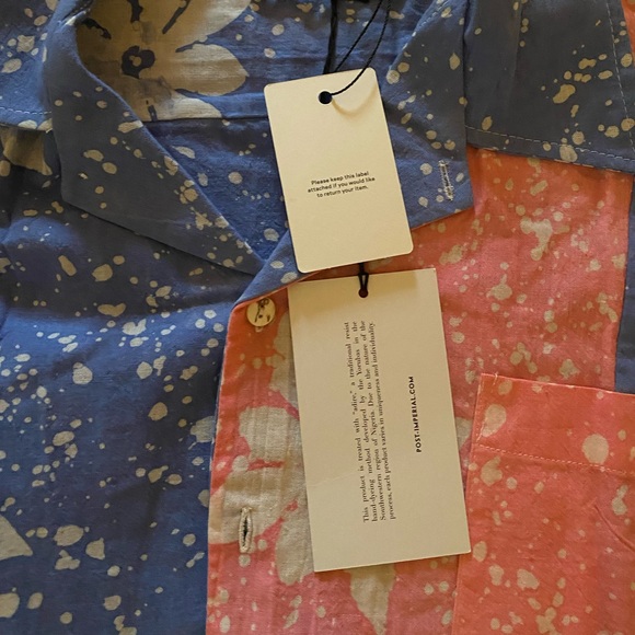 Post Imperial. New York Nigerian designer. Sick shirt w/ great story. - Picture 3 of 4